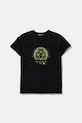 The North Face gyerek pamut póló GRAPHIC RELAXED S/S TEE pamut fekete NF0A8AXGJK31