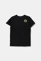 The North Face gyerek pamut póló GRAPHIC RELAXED S/S TEE NF0A8AXGJK31 fekete SS25