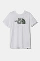 The North Face t-shirt dziecięcy S/S EASY TEE pozostałe biały NF0A8DRN9ZN1