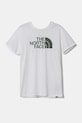 The North Face t-shirt dziecięcy S/S EASY TEE pozostałe biały NF0A8DRN9ZN1
