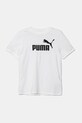 Dětské bavlněné tričko Puma ESS No. 1 Logo Tee 684906 bílá SS25