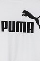 Dětské bavlněné tričko Puma ESS No. 1 Logo Tee bílá 684906
