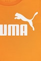 Хлопчик Дитяча бавовняна футболка Puma ESS No. 1 Logo Tee 684906 помаранчевий