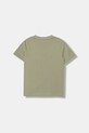 Puma t-shirt bawełniany dziecięcy ESS No. 1 Logo Tee 684906 zielony AW25