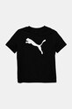 Dětské bavlněné tričko Puma ESS Cat Logo Tee kulatý černá 684907