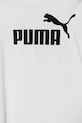 Dětské bavlněné tričko Puma ESS No. 1 Logo Tee bílá 684930