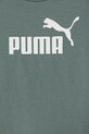 Dečki Otroška bombažna kratka majica Puma ESS No. 1 Logo Tee 684930 zelena