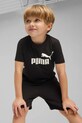 Dětské bavlněné tričko Puma ESS No. 1 Logo Tee kulatý černá 684930
