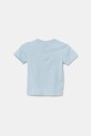 Guess t-shirt bawełniany niemowlęcy I5GI00.K8HM4.PPYA niebieski SS25