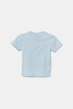 Guess t-shirt bawełniany niemowlęcy I5GI00.K8HM4.PPYA niebieski SS25