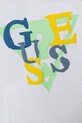 Chłopiec Guess t-shirt bawełniany niemowlęcy I5GI01.K8HM4.PPYA biały