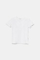 Guess tricou de bumbac pentru copii imprimeu alb L5GI02.K6XN4.PPYA