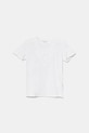 Guess tricou de bumbac pentru copii imprimeu alb L5GI02.K6XN4.PPYA