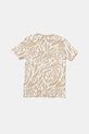 Παιδικό βαμβακερό μπλουζάκι Guess L5GI03.K8HM4.PPYA μπεζ SS25