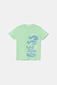 Дитяча бавовняна футболка Guess бавовна зелений L5GI12.K8HM4.PPYA
