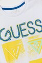 Băieți Guess tricou de bumbac pentru copii L5GI13.K8HM4.PPYA alb