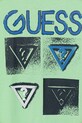 Dječaci Dječja pamučna majica kratkih rukava Guess L5GI13.K8HM4.PPYA zelena