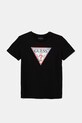 Детская хлопковая футболка Guess хлопок чёрный L5GI26.K8HM4.PPYA