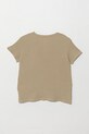 Guess t-shirt bawełniany dziecięcy L5GP03.KCSU0.PPYA beżowy SS25