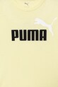 Chłopiec Puma t-shirt bawełniany dziecięcy ESS 2 COLOR No.1 Logo Tee 685778 żółty