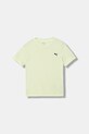 Puma T-shirt dziecięcy bawełniany ESS 2 COLOR Small No. 1 Logo Tee zielony 685779