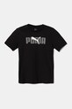 Puma tricou din bumbac ESS LOGO LAB Tee print negru 685791