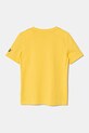 Puma t-shirt in cotone per bambini SPORT Graphic Tee 685850 giallo SS25