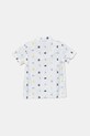 Детская хлопковая рубашка Guess N5GH01.WBHQ1.PPYA белый SS25