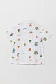 Otroška bombažna srajca Guess N5GH05.WBHQ1.PPYA bela SS25