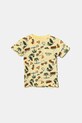 Guess tricou de bumbac pentru copii cu modele galben N5GI02.K8HM4.PPYA