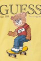 CHLAPEC Dětské bavlněné tričko Guess N5GI04.K8HM4.PPYA žlutá