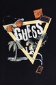 Хлопчик Дитяча бавовняна футболка Guess N5GI05.K8HM4.PPYA темно-синій