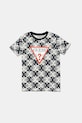 Guess tricou de bumbac pentru copii print bleumarin N5GI07.K8HM4.PPYA