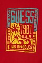 Chłopiec Guess t-shirt bawełniany dziecięcy N5GI16.K8HM4.PPYA czerwony