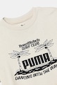 CHLAPEC Dětské bavlněné tričko Puma MID90S Graphic Tee III 685152.B béžová