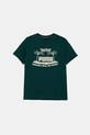 Puma t-shirt in cotone per bambini MID90S Graphic Tee III cotone verde 685152.B