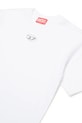 Dečki Otroška bombažna kratka majica Diesel TMARCUS OVER T-SHIRT J02022 bela
