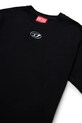 Хлопчик Дитяча бавовняна футболка Diesel TMARCUS OVER T-SHIRT J02022 чорний
