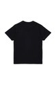 Dječja pamučna majica kratkih rukava Diesel TDIEGORL6 T-SHIRT J02033 crna SS25