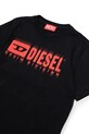 Dječaci Dječja pamučna majica kratkih rukava Diesel TDIEGORL6 T-SHIRT J02033 crna
