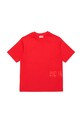 Diesel gyerek pamut póló MTFIND OVER T-SHIRTS pamut piros J02283