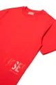 BIMBO Diesel t-shirt in cotone per bambini MTFIND OVER T-SHIRTS J02283 rosso