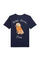 Polo Ralph Lauren tricou de bumbac pentru copii print bleumarin 323964136001