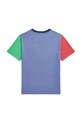 Polo Ralph Lauren t-shirt in cotone per bambini 323861435010 blu navy SS25