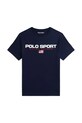 Polo Ralph Lauren maglietta in cotone per bambini cotone blu navy 323837629012