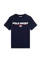 Polo Ralph Lauren tricou de bumbac pentru copii print bleumarin 323837629012