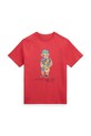 Μπλουζάκι Polo Ralph Lauren στρογγυλό κόκκινο 323973122005