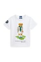 Detské bavlnené tričko Polo Ralph Lauren bavlna biela 322967651001