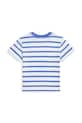 Polo Ralph Lauren t-shirt bawełniany niemowlęcy 320965904001 niebieski SS25