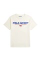 Детская хлопковая футболка Polo Ralph Lauren хлопок бежевый 323837629010